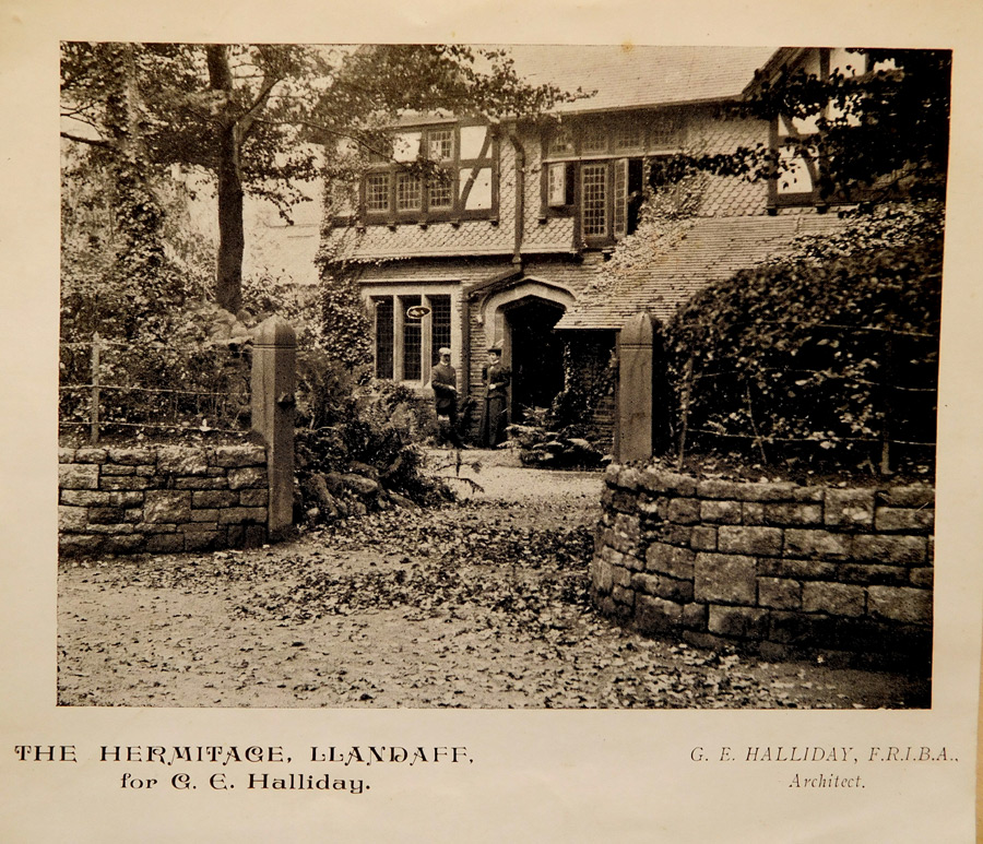 George and Elizabeth at The Hermitage, Llandaff