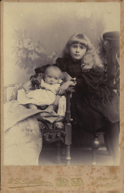 Vera with Marjorie Halliday